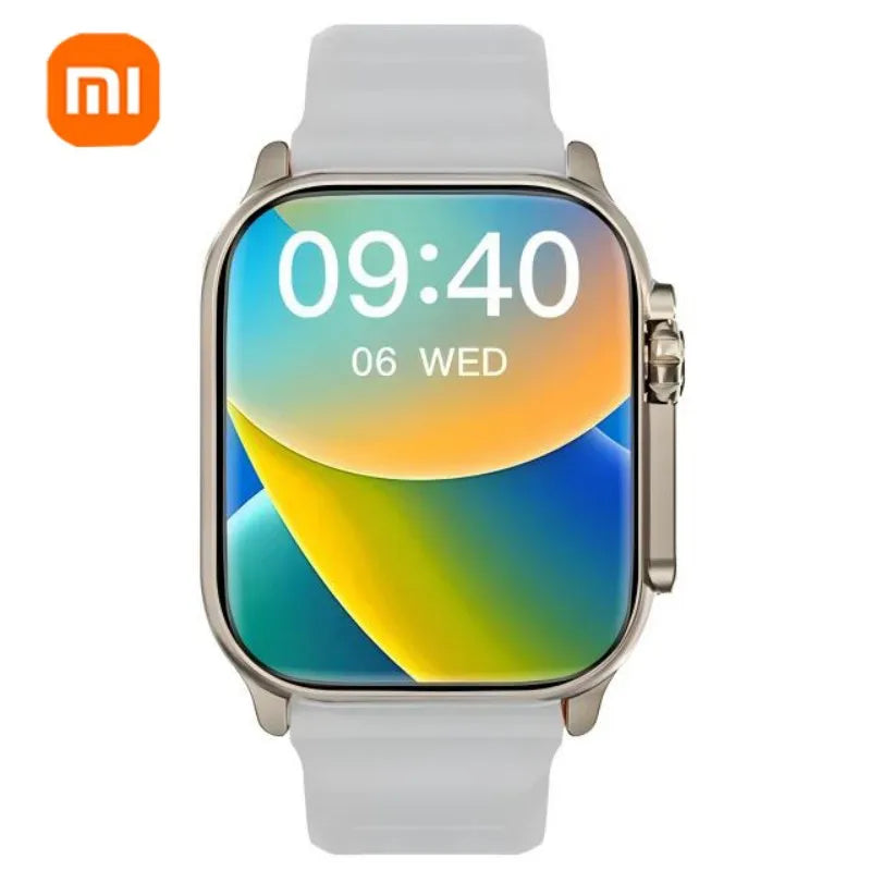 Xiaomi T900Ultra Smartwatch Bluetooth Talk Smartwatch Alerta de mensagem Monitor de frequência cardíaca Relógio esportivo para Android IOS Homens Mulheres